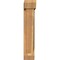 Ekena Millwork Traditional Slat Rough Sawn Bracket w/ Offset Brace, Western Red Cedar, 6"W x 20"D x 32"H BKT0604X20X32TRA06RWR - alternate 3